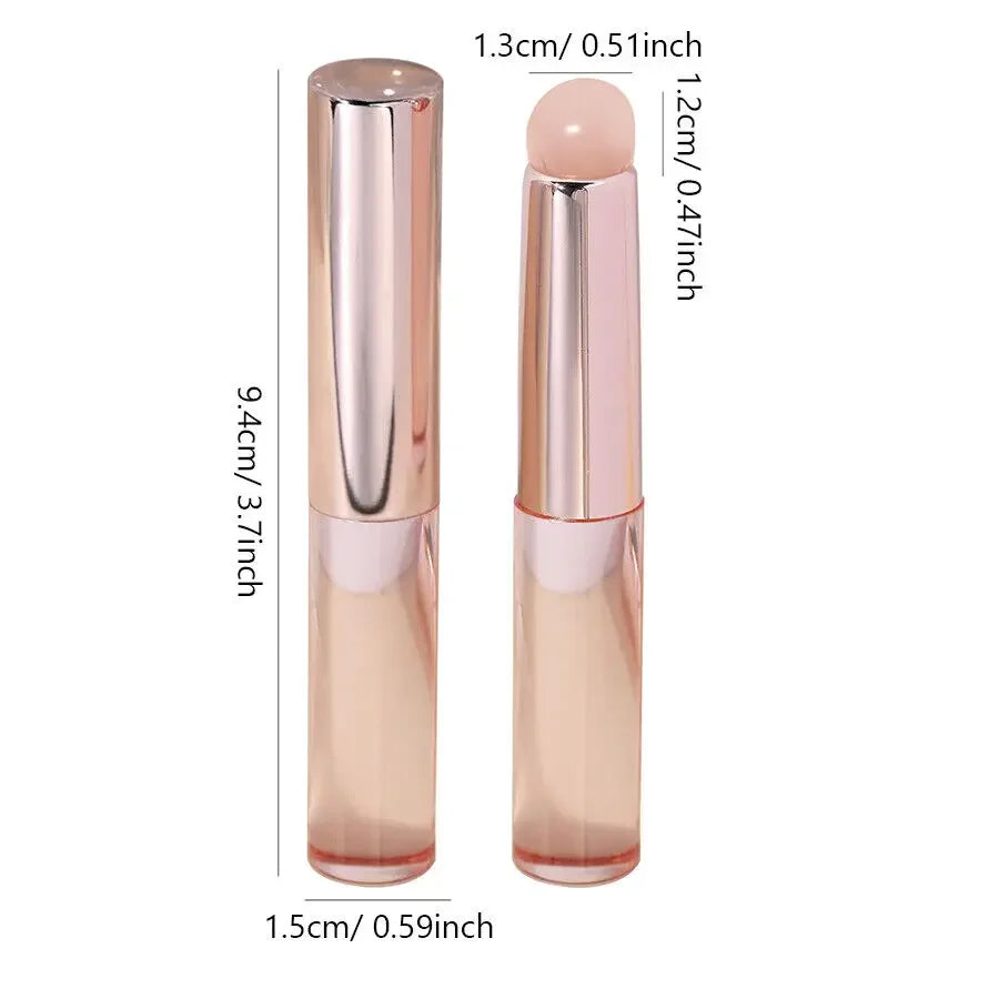 Nail Art Silicone Applicator Stick Gradient Blending Stamping Gel Polish Lip Makeup Brush Tool